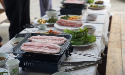 저녁 식사 무한삼겹 1